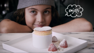 Jesse Gunn, 12-year-old chef and his Vanilla Soufflé